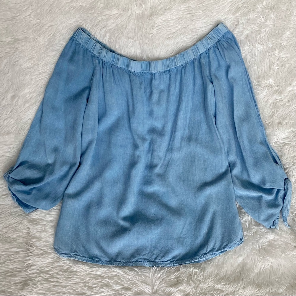 LIGHT JEAN COLOR BLOUSE